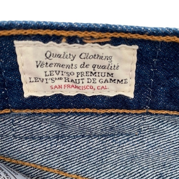 Levi 501 High-Rise Denim Jean Shorts, 25 - Picture 12 of 12